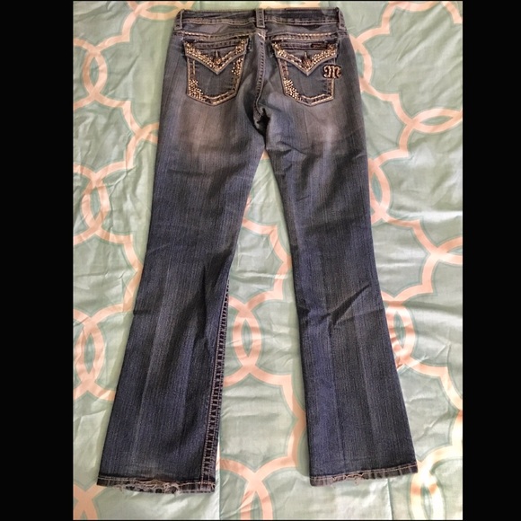 Miss Me—Rhinestone Bootcut Jean - Picture 2 of 6
